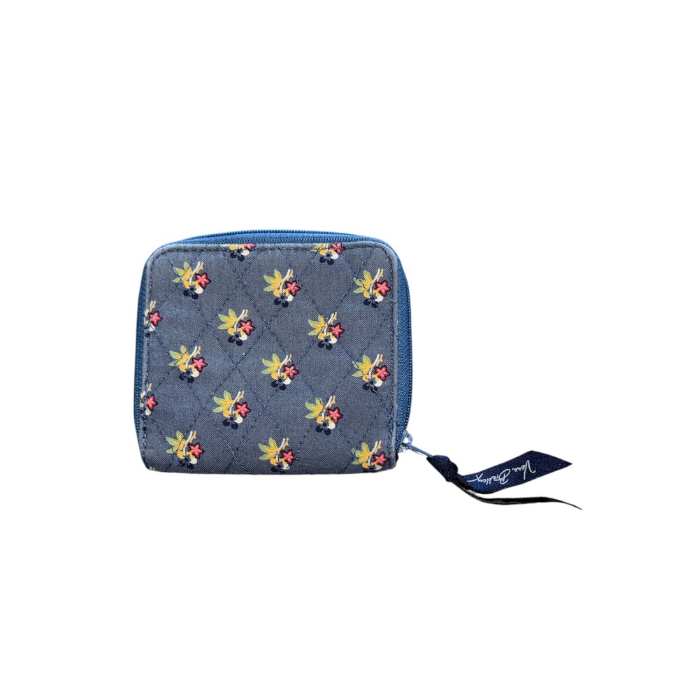 Vera Bradley Vintage Emily Paisley Quilted Cotton Bifold Wallet - Picture 2 of 3